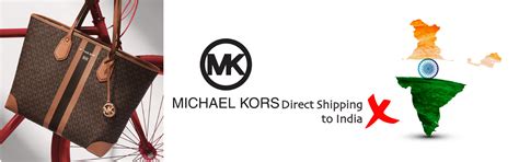 michael kors shipping to india